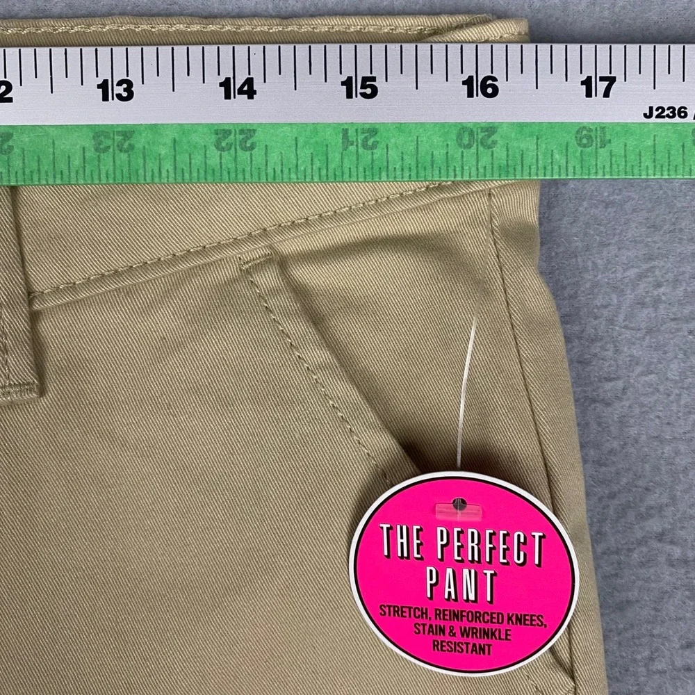 The Childrens‎ Place Girls Khaki Stretch Twill Perfect Pants Size 16 Plus NWT
